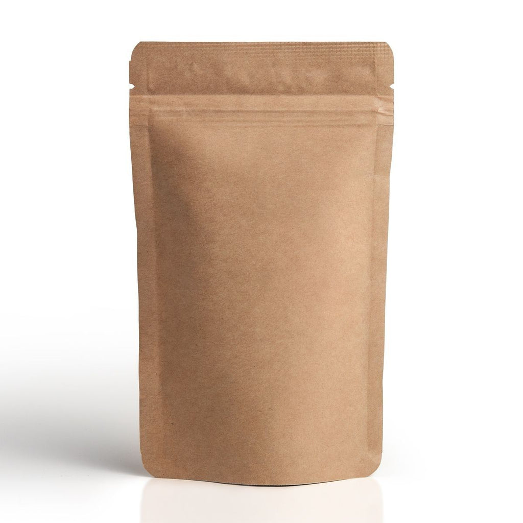 Sachet Doypack Kraft Brun – Multi Tailles – 3 Couches | Emballage Thé & Tisane