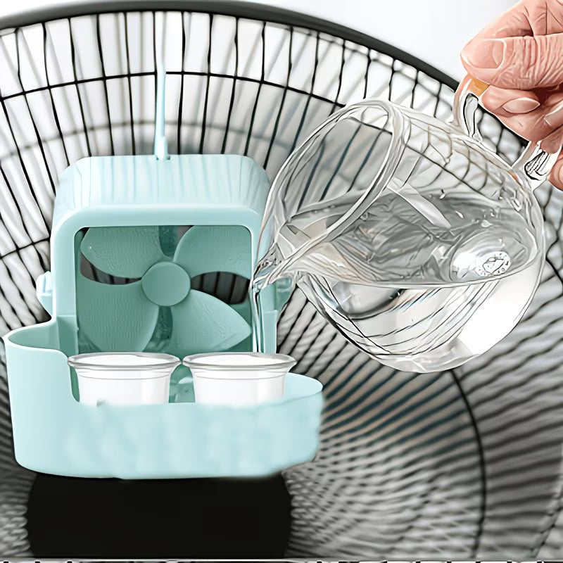 Remplissage d'eau dans le rafraîchisseur ventilateur