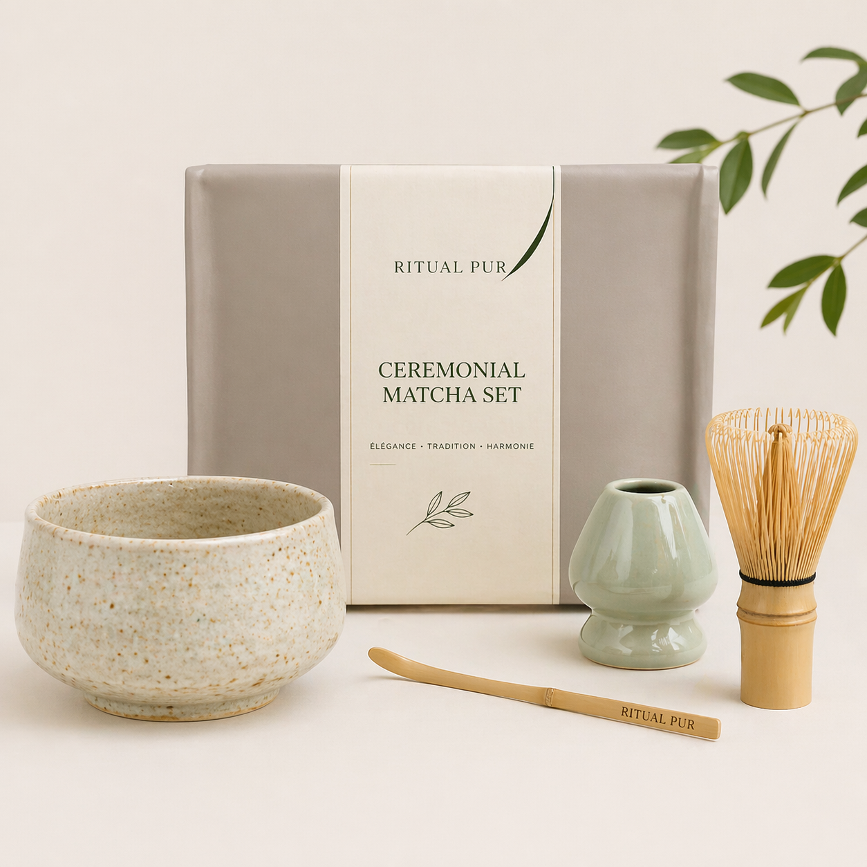 Cofre Ceremonial Matcha – Ritual Pur