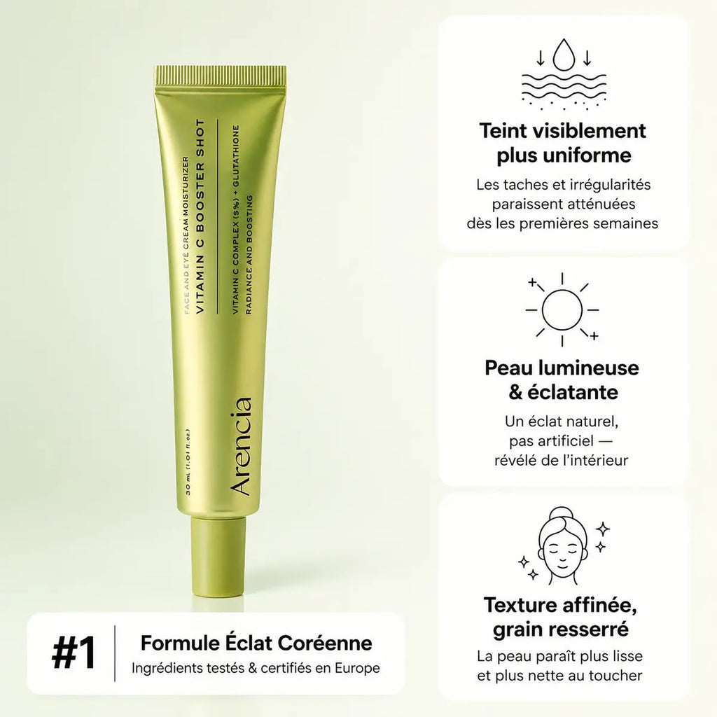 Vitamine C Booster – Sérum Éclat Anti-Taches | Arencia, distribué par Ritual Pur
