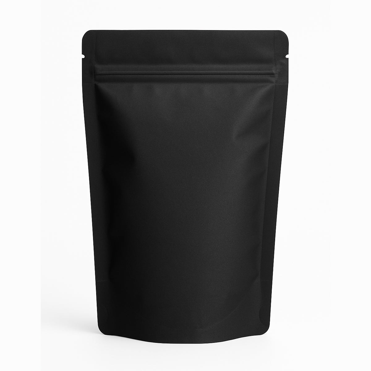 Pochette  Noire Mat Taille M – 100 g | Emballage Thé & Tisane