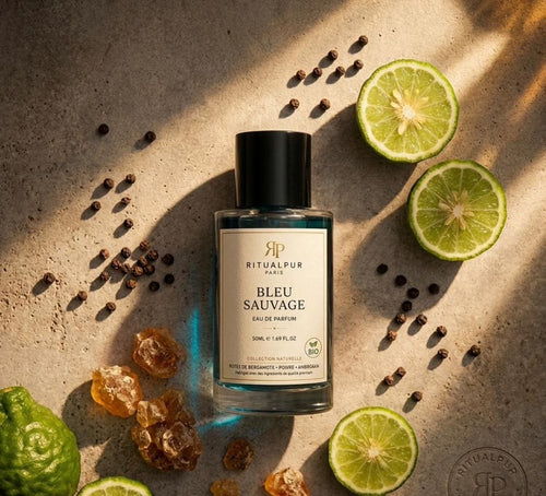 Bleu Sauvage – Eau de Parfum Bio Homme | Boisé & Ambré 50ml