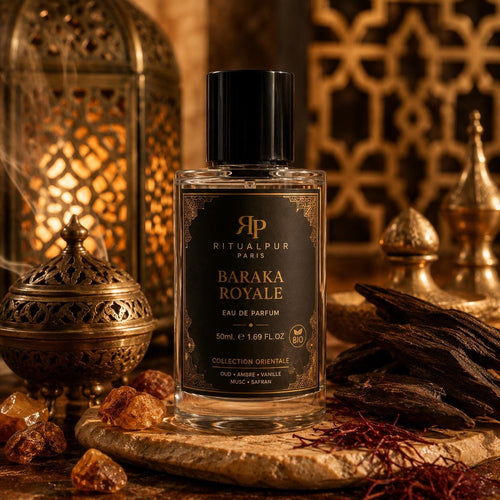 Baraka Royale – Eau de Parfum Orientale Oud & Ambre 50ml | Ritualpur Paris