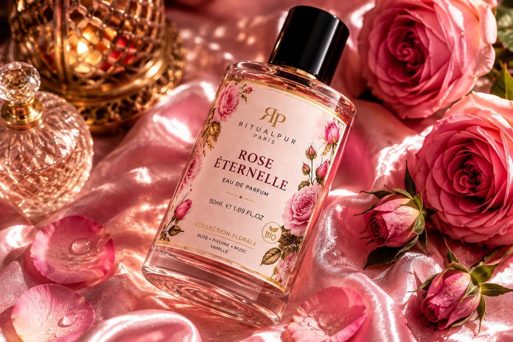 Rose Éternelle – Eau de Parfum Florale & Muscée 50ml | Ritualpur Paris