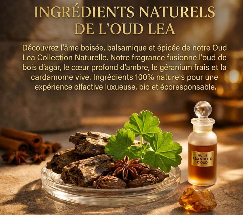 Parfum Oud Léa - Eau de Parfum Intense 50ml | Ritualpur Paris