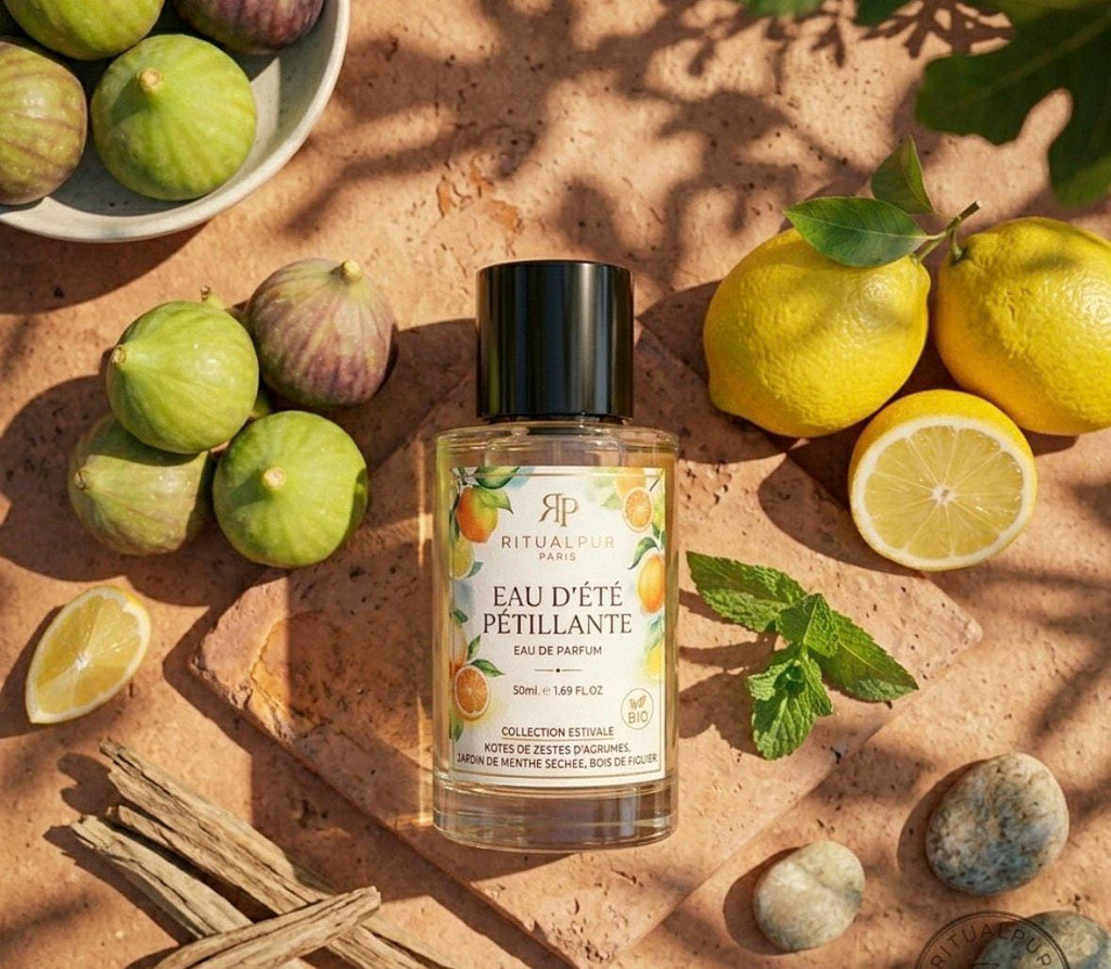 Eau d'Été Pétillante – Eau de Parfum Agrumes & Figuier 50ml | Ritualpur Paris
