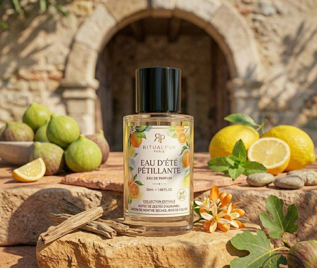 Eau d'Été Pétillante – Eau de Parfum Agrumes & Figuier 50ml | Ritualpur Paris