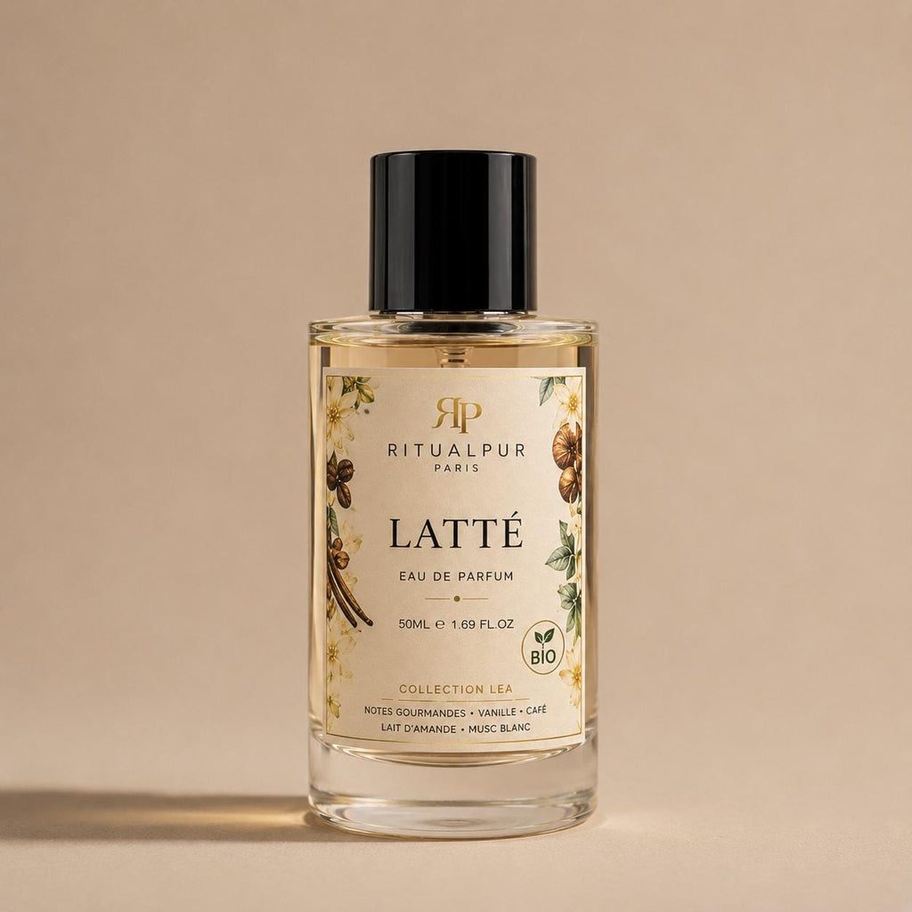 Latté – Eau de Parfum Gourmande Vanille & Café 50ml | Ritualpur Paris
