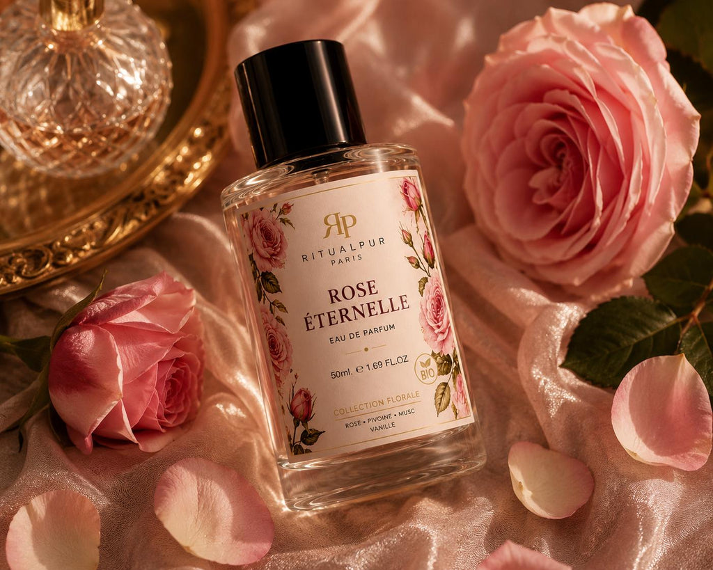 Rose Éternelle – Eau de Parfum Florale & Muscée 50ml | Ritualpur Paris