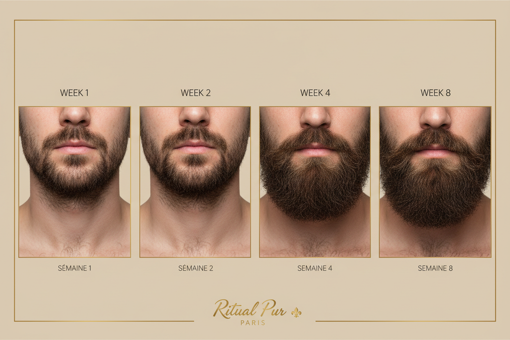 Résultats barbe semaine par semaine – Ritual Pur Paris