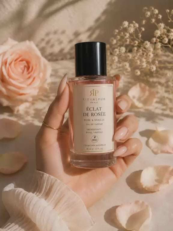 Éclat de Rosée – Eau de Parfum Rose & Vanille 50ml