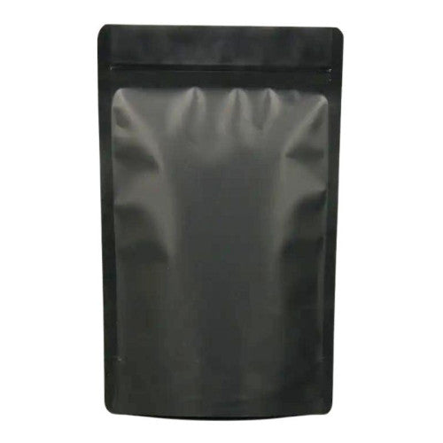 Pochette  Noire Mat Taille M – 100 g | Emballage Thé & Tisane