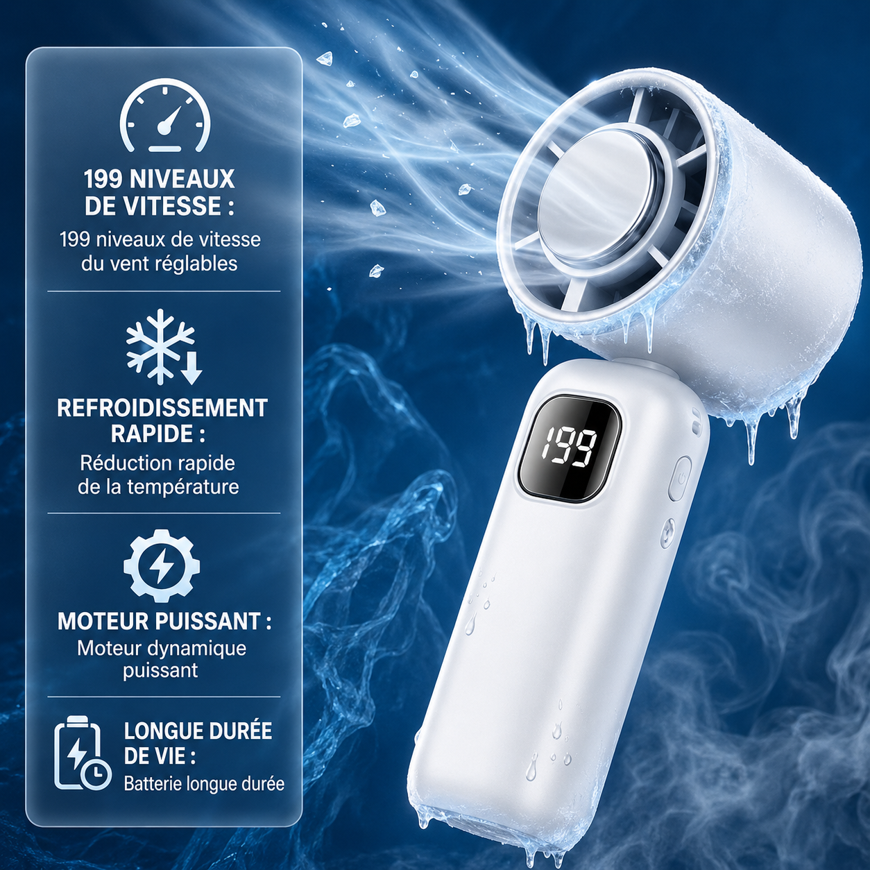 RitualPur AeroFrost™ — Le Ventilateur Turbine qui Vous Suit Partout